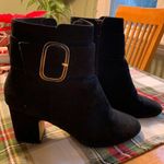 Bella Vita Ankle booties- black suede/ inside zipper Photo 0