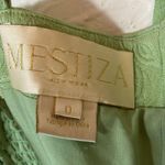 NWOT Women's Corazon Bow Jacquard Crop Top Green Size 0 Photo 5