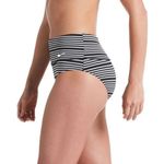 Nike New.  stripe convertible bikini bottom. Size small Photo 1