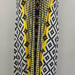 Olian Maternity Geometric Patterned Maxi Dress Photo 0