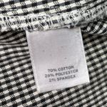 Halogen Black White Gingham Check Double Breasted Tie Belt Trench Jacket Sz XS Photo 7