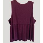 Terra & Sky Women's Plus Size Purple Sleeveless Top 4X (28W-30W) - Stylist Photo 2