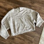 Abercrombie & Fitch  taupe pullover cable knit sweater Photo 0
