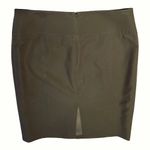 Armani Collezioni VINTAGE Skirt Green A-Line Italy TG 46 US 10 Cotton 90s Y2K Photo 1