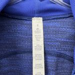 Lululemon Daily Practice Jacket Sapphire Blue Athletic Athleisure Outdoor Size 6 Photo 5