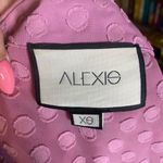 Revolve  Alexis Kaja Top in Lilac Jacquard Dot Cropped Blouse Photo 6