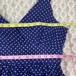Gap London crossover midi polka dot print empire waist accordian straps flowing Photo 4