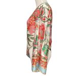 MISA Los Angeles Kaspia Top Casablanca Border Design Mix One Shoulder Size M NWT Photo 6