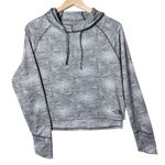 The North Face Womens Performance Jacquard Motivation Hoodie Pullover Gray M Photo 0