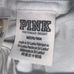 PINK - Victoria's Secret Victoria’s Secret LOVE PINK Rainbow Sequin Bling Logo Crew Tee Shirt Photo 1