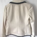 J.Crew White And Black  Peacoat Photo 2