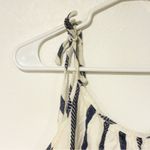 The Jetset Diaries  TJD Nautical Blue White Stripe Linen Pom Pom Dress Large Photo 2