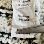 Womens M Capulet Shrug Cardigan Sweater Wool Blend Boho Festival Hippie Casual Black Size M Photo 3