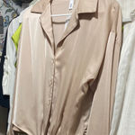 Glam Elegant Cream Blouse Photo 0
