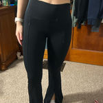 JoyLab  Leggings Flare High-Rise Slit  Photo 0