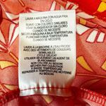 Maggy London Dress Women's Size 12 US, 42 EU Orange Geometric Pattern Midi EUC Photo 9