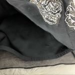 Kay Unger Black and Cream Silk Blend cocktail dress Size 0 Photo 8