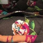 Vera Bradley Tech Case English Rose Retired Winter 2012 Charger Wristlet Wallet Photo 3