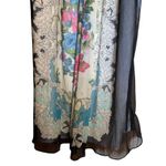 Moulinette Soeurs Silk Slip Dress Womens 2 Multicolor Paisley Boho Art To Wear Photo 3