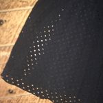 J.Crew  Dark Academia black eyelet lined miniskirt Photo 3