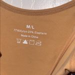 Shapewear Tummy Control Seamless Sculpting Hip Enhancer Body Shaper M/L NWT Tan Size M Photo 6