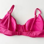 Old Navy [] Hot Pink Rib Knit Balconette Bikini Top Matching Bottoms Swimsuit XL Photo 5
