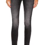 R13  High Rise Skinny Jeans in Morrison Black Size 25 Photo 0