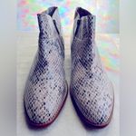Gianni Bini Snake Skin Print Ankle Boots Photo 3
