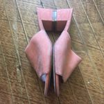 Raye Revolve  Cara suede luxe peach heeled sandals Photo 3