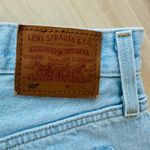Levi's 501 Cut Off Shorts Light Wash Waist 32 Distressed Ragged Rustic Denim Photo 6