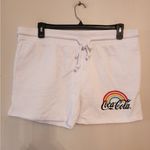 Coca-Cola Women's  Rainbow Graphic Shorts White size xxl Photo 0