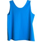 Chico's  Sleeveless Blue Wear with Anyrhing Tank Photo 1