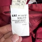 GianFranco Ferre Studio 100% Virgin Wool Made in Italy Pencil Skirt Size 10 Pink Photo 7