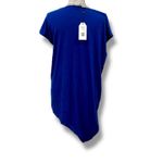 Universal Standard NWT Size XS (10) Cap Sleeve CrewNeck Tee Blue Pansy USTO1130 Photo 2