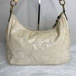 Coach Cream Patent Leather Crossbody/Shoulder Bag Photo 10