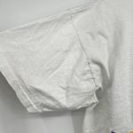 Reebok Women's Crop Top L Graphic T Shirt Geometric Running VTG French Colorful Photo 6