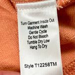 Tru Luxe Jeans Peach Long Sleeve Embroidered Top XL Orange Photo 10