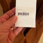 Nookie NWT  Revolve Posse Faux Leather Midi Dress in Brown Photo 6