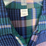 Old Navy Plaid Button-Down Midi Dress Photo 4