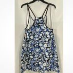 FP Movement by Free People Hot Shot Tee Romper in Forest Floral Blue Combo Sz M Size M Photo 5