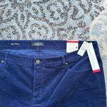 Talbots  Straight Leg Flawless Five Pocket Corduroy Pants Navy 22W Photo 2