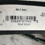 NOBO Black Leather Belt Bag Convertible Crossbody Chain Strap Mini Purse 2X NWT Photo 3