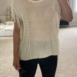 Mossimo Supply Co Massing knit fringe top. Xs Photo 0