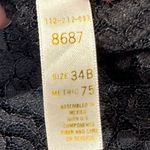 Victoria's Secret VTG 90s Victoria’s Secret Black Lace Trim Slip Dress Size 34B Y2K Lingerie Mini Photo 7