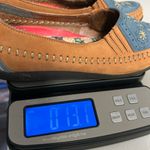 Hush Puppies Vtg Embroidered Blue and Tan Women's Loafers Photo 5