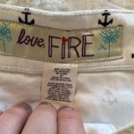 Love, Fire Pattern Shorts  Photo 1