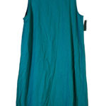 Old Navy NWT  Maternity Teal Sleeveless Mock Neck Shift Dress Size XS Photo 0