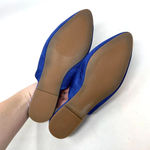 Jason Wu  Blue Satin Logo Embroidered Slipper‎ Mules Size US 7 Photo 5
