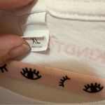 Alternative  White Tee with Gray Elephant and Heart Photo 4