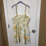 Forever 21  Floral Dress in Cream and Orange Photo 4
